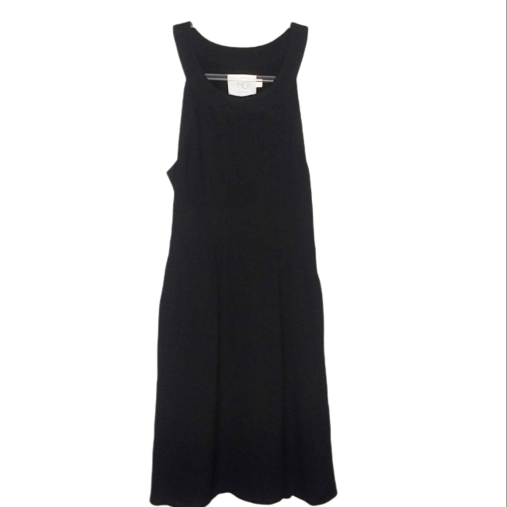 Anthropologie HD In Paris Black Ennis Flare Dress - Picture 3 of 12
